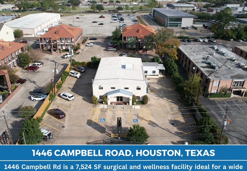 1446 Campbell Rd, Houston, TX à vendre - Photo de l’immeuble – Image 2 sur 6