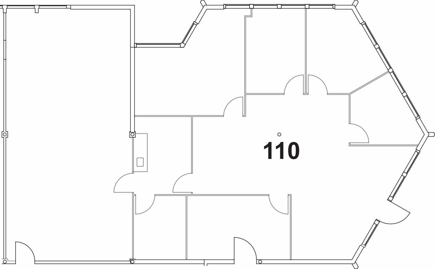 8825 Aero Dr, San Diego, CA à louer Plan d’étage– Image 1 sur 2