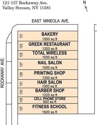 Plus de détails pour 121-137 Rockaway Ave, Valley Stream, NY - Local commercial à vendre