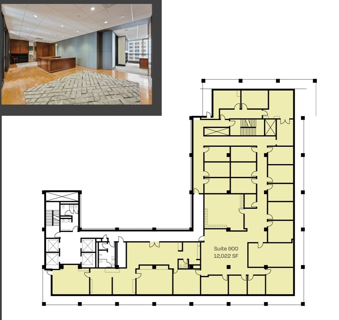 823 Congress Ave, Austin, TX à louer Plan d’étage– Image 1 sur 1