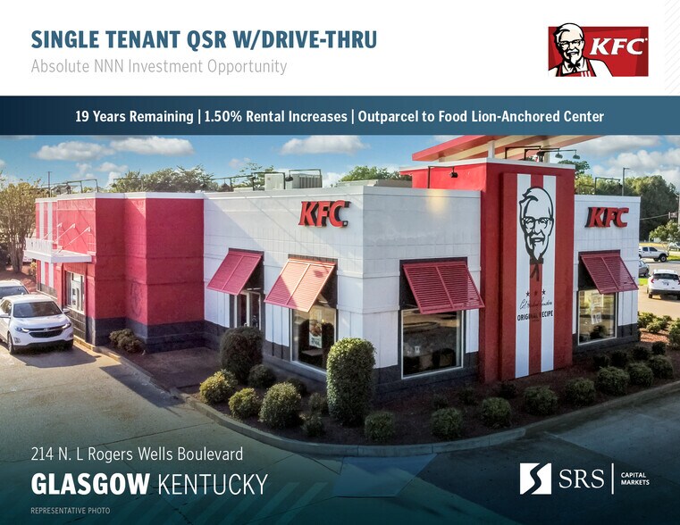 214 S L Rogers Wells Blvd, Glasgow, KY à vendre - Photo de l’immeuble – Image 1 sur 7