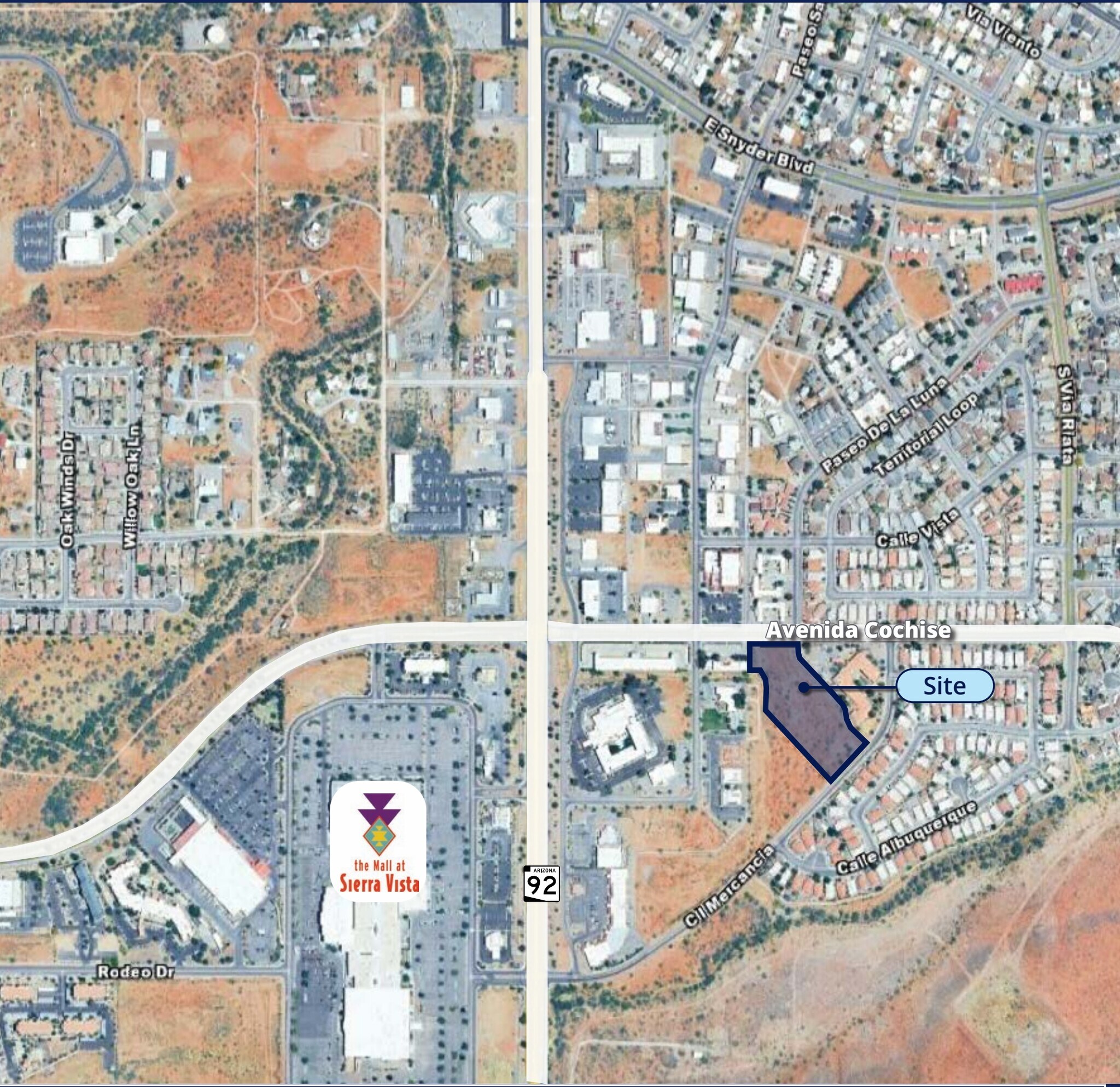 E/ SEC Avenida Cochise & SR 92, Sierra Vista, AZ à vendre Photo principale– Image 1 sur 2