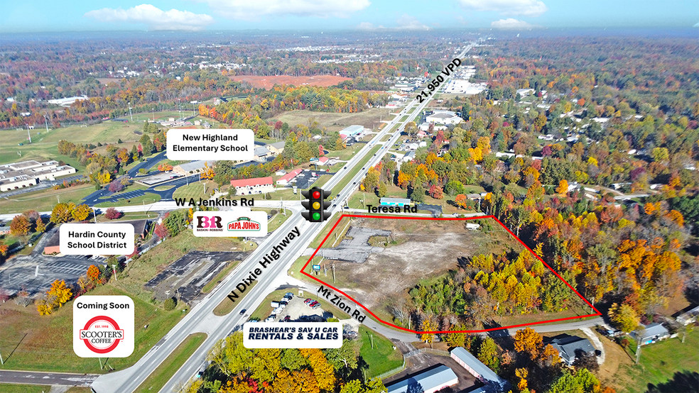 4964 N Dixie Hwy, Elizabethtown, KY à vendre - Aérien – Image 3 sur 7