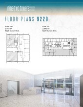 9229 W Sunset Blvd, West Hollywood, CA à louer Plan d’étage– Image 1 sur 1