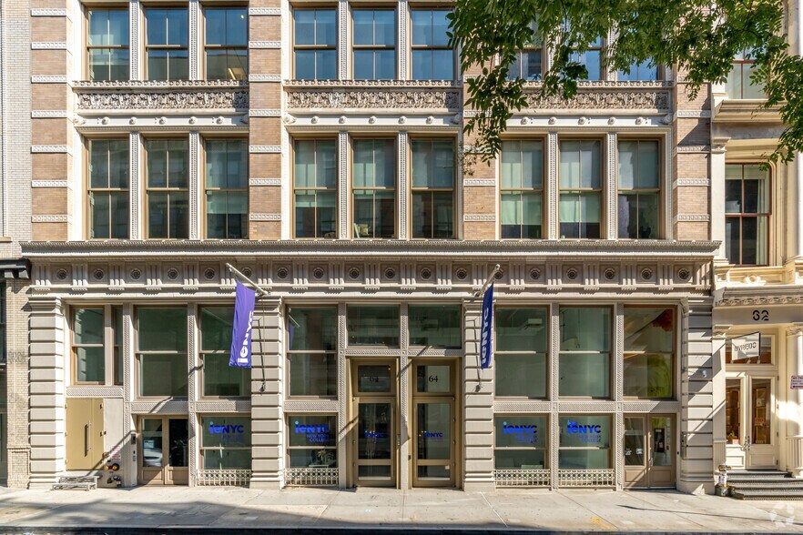 64-68 Wooster St, New York, NY à louer - Photo de l’immeuble – Image 2 sur 5