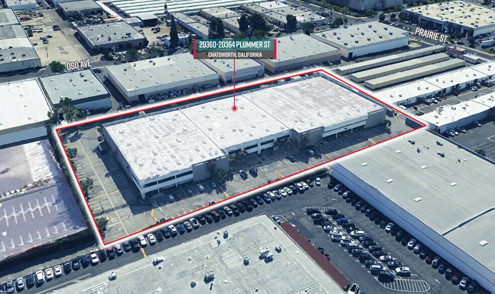 20360-20364 Plummer St, Chatsworth, CA à louer - Photo de l’immeuble – Image 2 sur 12