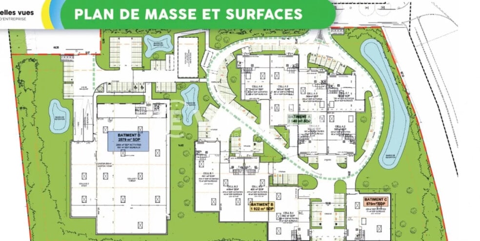 Local d'activités dans Ollainville à vendre - Plan d’étage – Image 3 sur 3