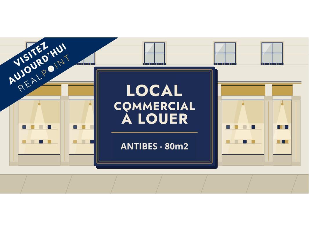 Local commercial dans Antibes à louer Photo de l’immeuble– Image 1 sur 5