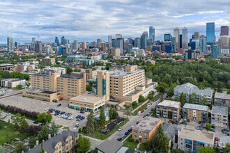 2206-2210 2nd St SW, Calgary, AB - Vue aérienne vue de carte