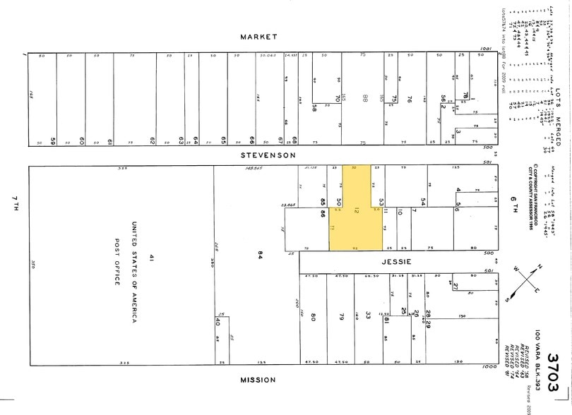 529 Stevenson St, San Francisco, CA à vendre - Plan cadastral – Image 2 sur 65