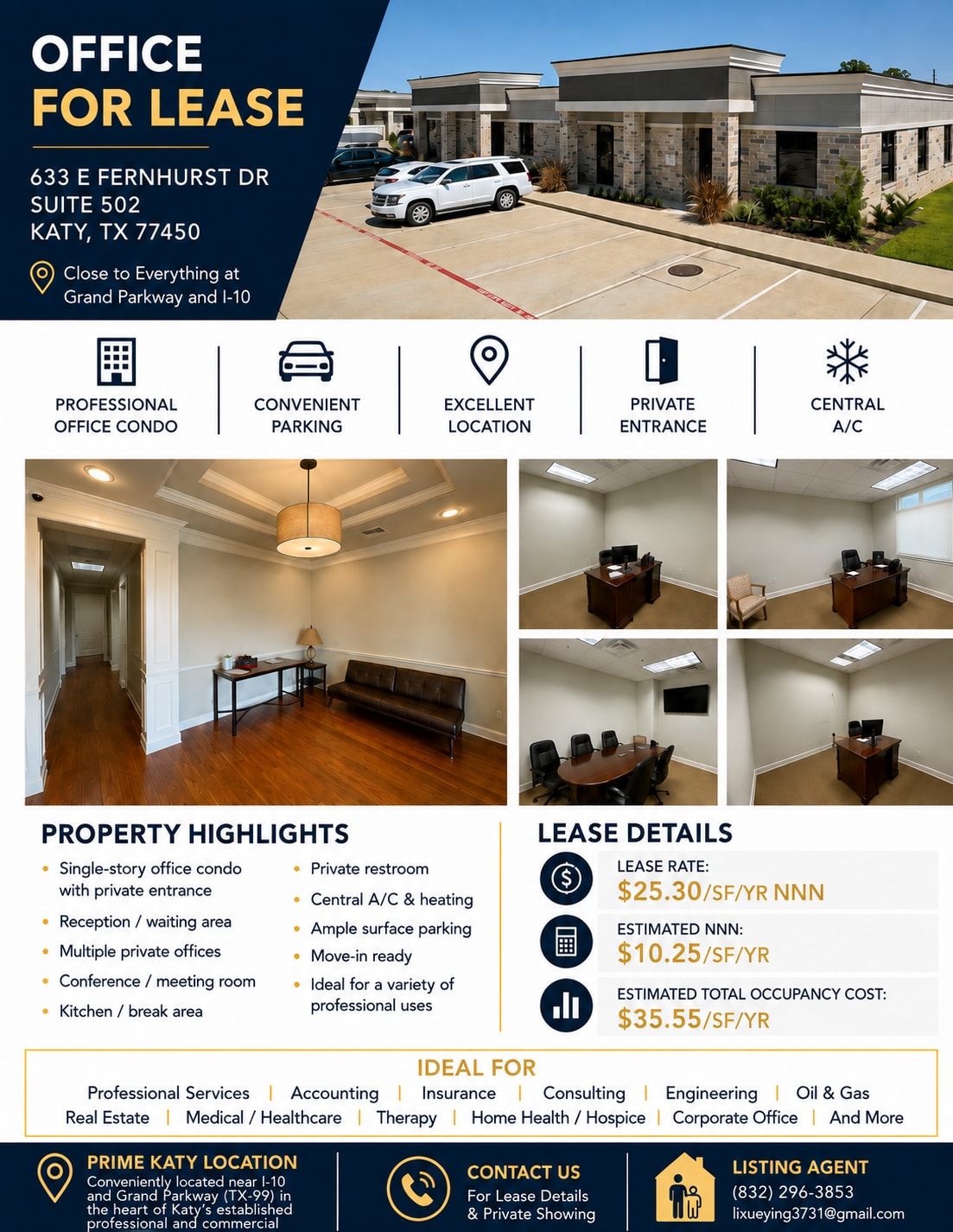 633 E Fernhurst Dr, Katy, TX à louer Autre– Image 1 sur 12