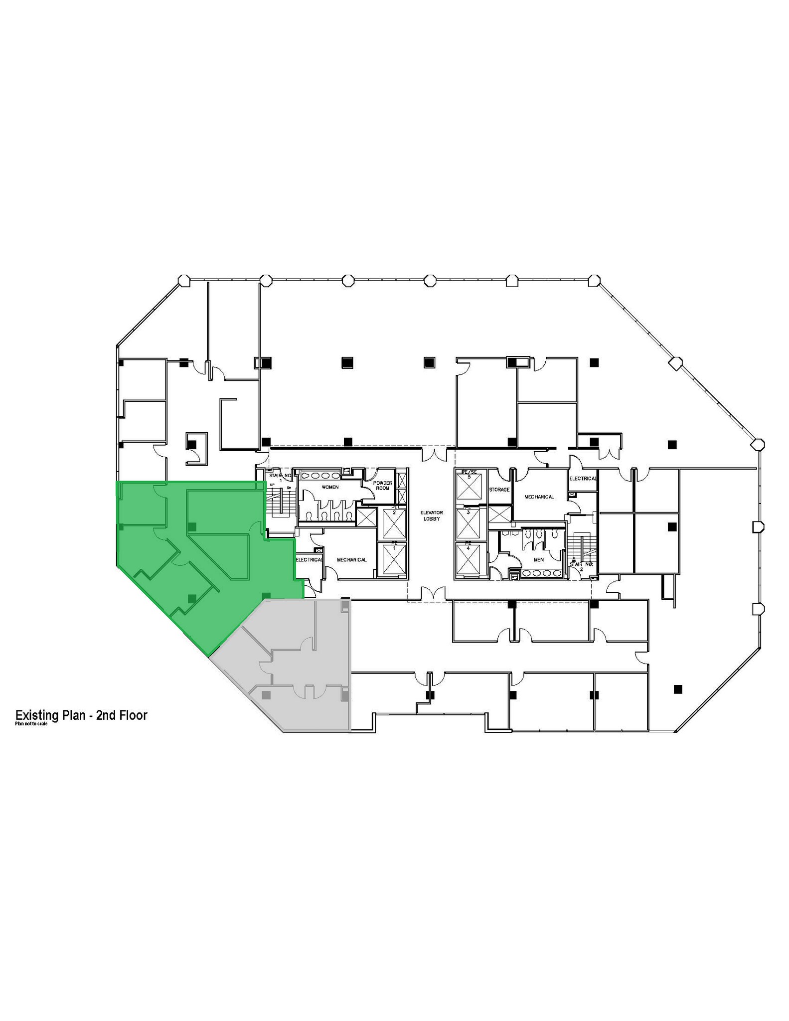 810 1st St NE, Washington, DC à louer Plan d’étage– Image 1 sur 2