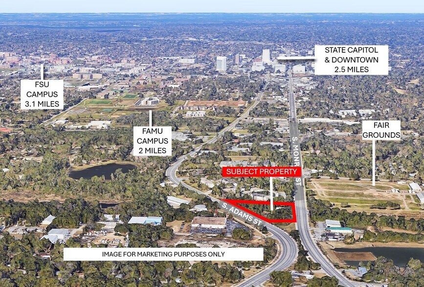 3434 S Monroe St, Tallahassee, FL à vendre - Photo de l’immeuble – Image 1 sur 9