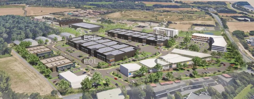 Local d’activités dans Chalifert à louer - Aérien – Image 1 sur 11