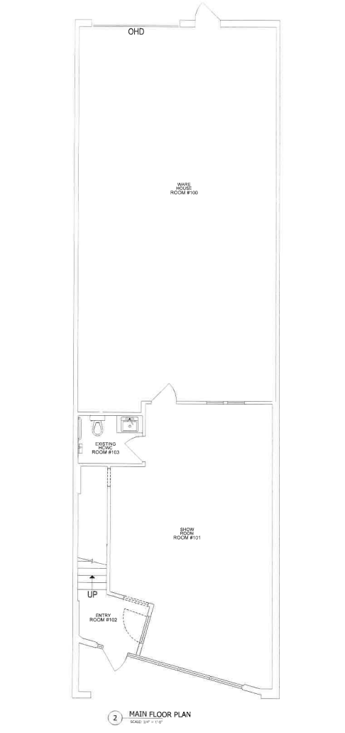 1654-1672 75th Av W, Vancouver, BC à louer Plan d’étage– Image 1 sur 2