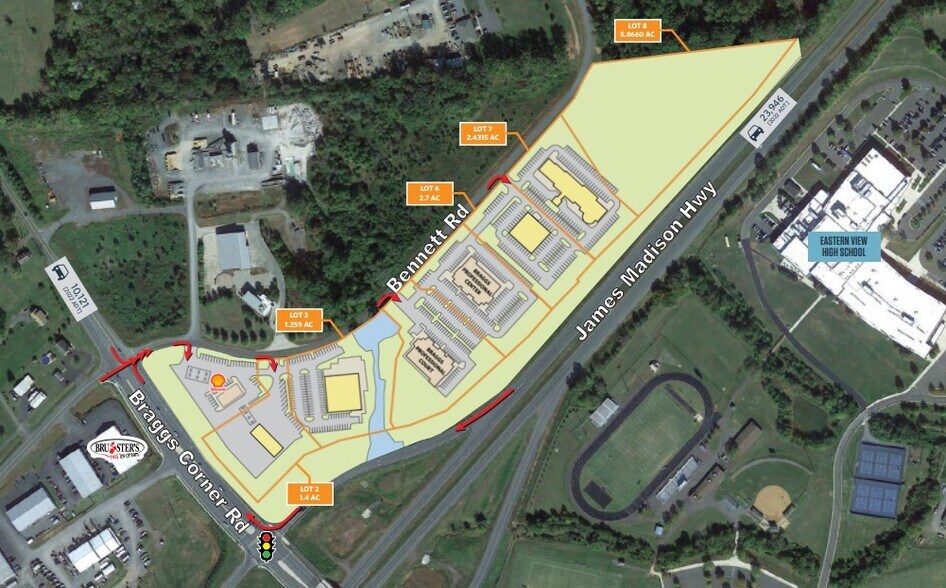 James Madison Hwy, Raccoon Ford, VA à vendre - Photo de l’immeuble – Image 1 sur 1