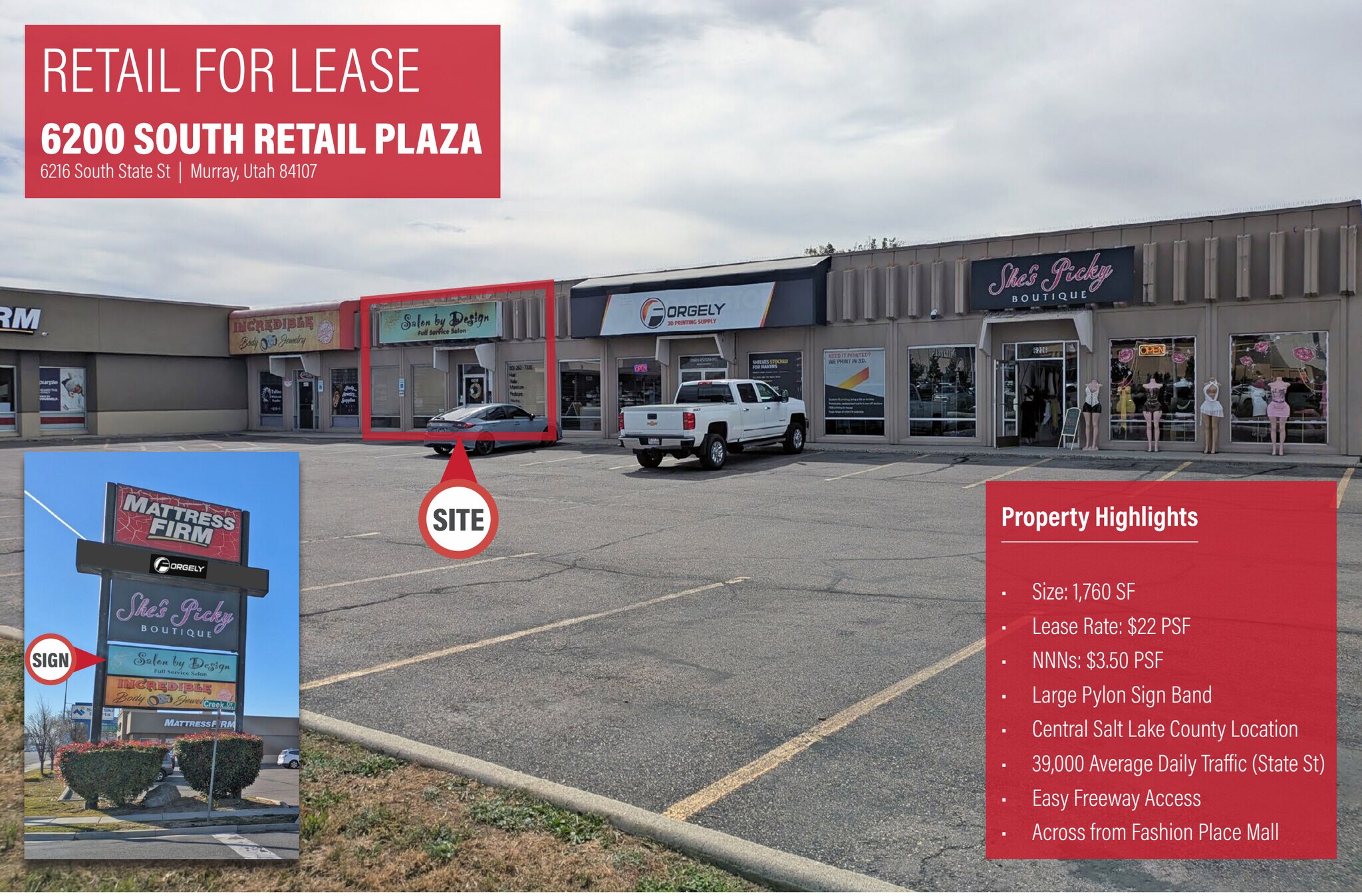 6212-6230 S State St, Murray, UT à louer Photo de l’immeuble– Image 1 sur 2