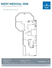 12121 Richmond Ave, Houston, TX à louer Plan d’étage– Image 1 sur 1