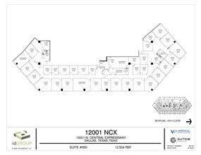 12001 N Central Expy, Dallas, TX à louer Plan d’étage– Image 1 sur 1