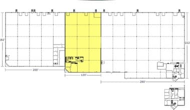 1600-1640 Johnson Way, New Castle, DE à louer Plan d’étage– Image 1 sur 1