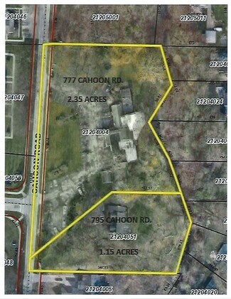 Plus de détails pour 795 Cahoon Rd, Westlake, OH - Terrain à vendre