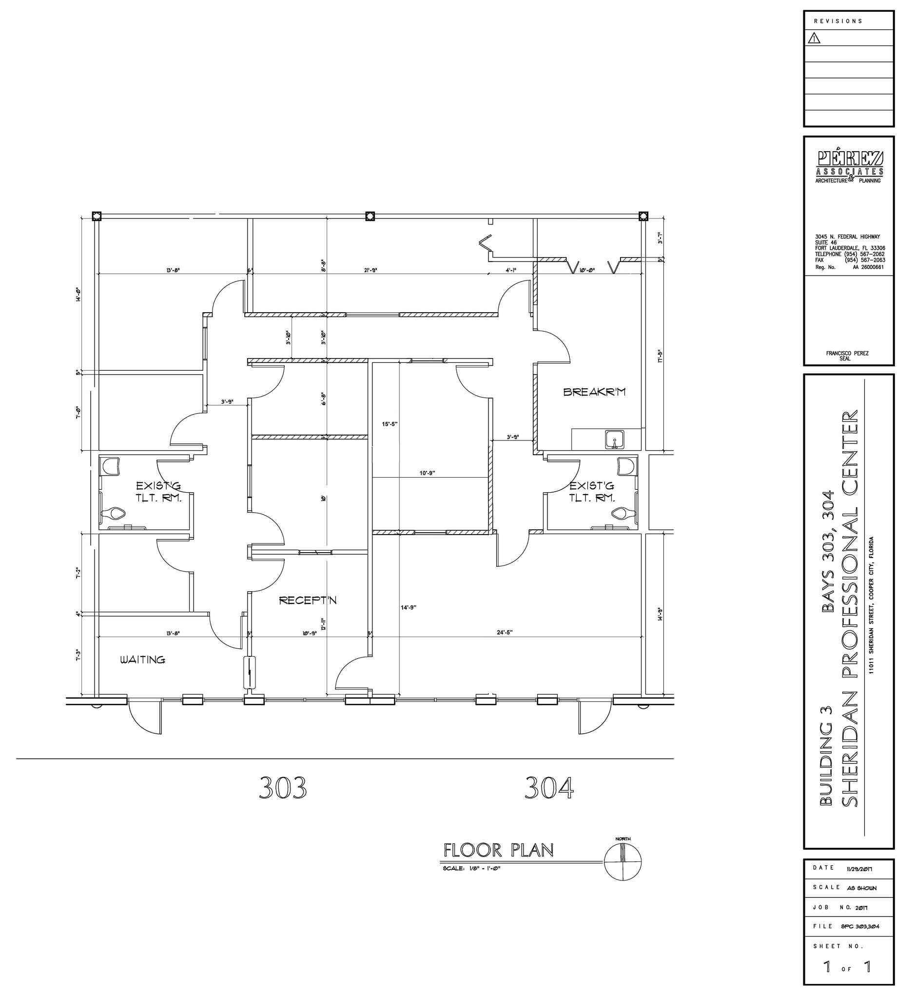 11011 Sheridan St, Cooper City, FL à louer Plan d’étage– Image 1 sur 1