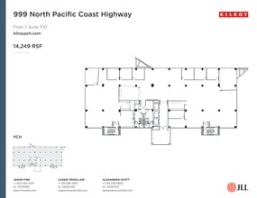 999 N Pacific Coast Hwy, El Segundo, CA à louer Plan de site– Image 1 sur 1