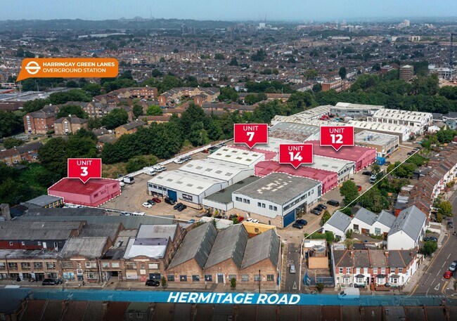Plus de détails pour 167 Hermitage Rd, Londres - Bureau, Industriel/Logistique à louer