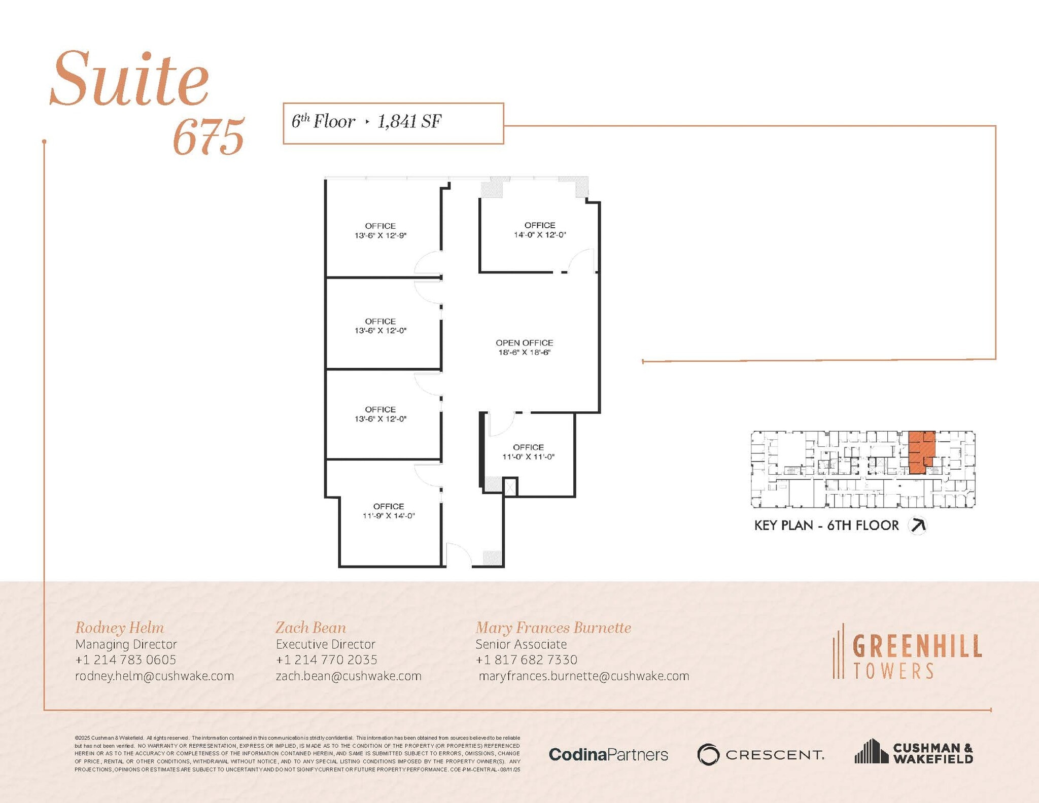 14131 Midway Rd, Addison, TX à louer Plan d’étage– Image 1 sur 2