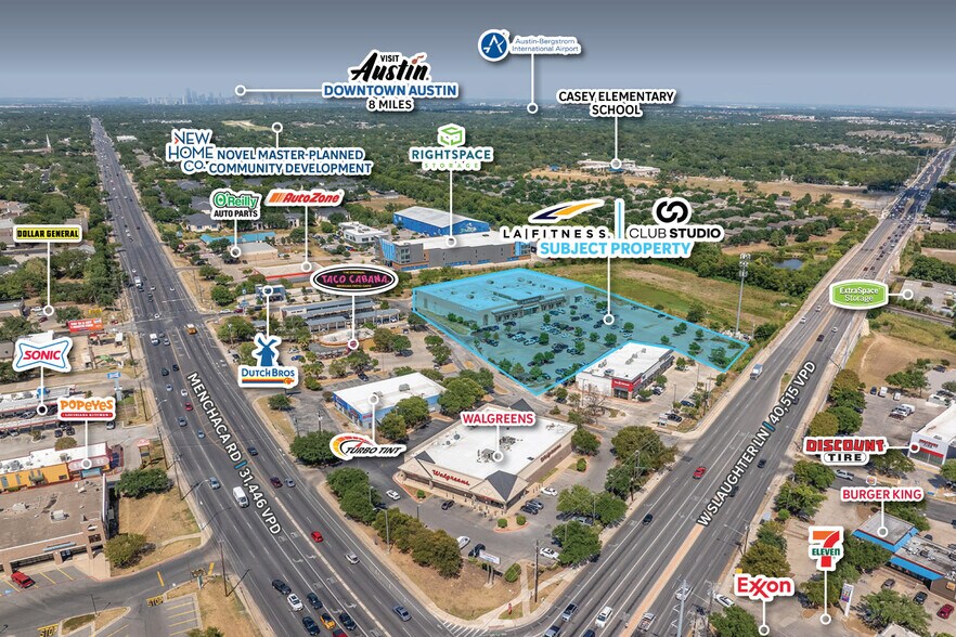 1824 W Slaughter Ln, Austin, TX à vendre - Photo de l’immeuble – Image 2 sur 8