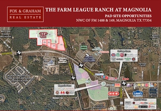 Plus de détails pour 14600 Farm to Market Road 1488, Magnolia, TX - Terrain à vendre