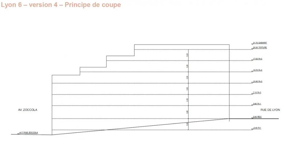 Bureau dans Marseille à louer - Plan d’étage – Image 2 sur 2