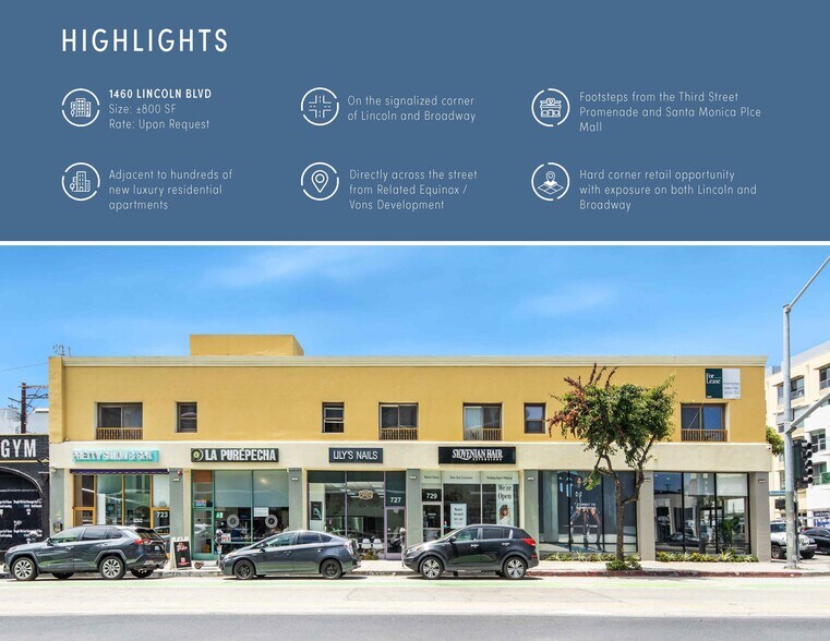 721-729 Broadway, Santa Monica, CA à louer - Photo de l’immeuble – Image 2 sur 15