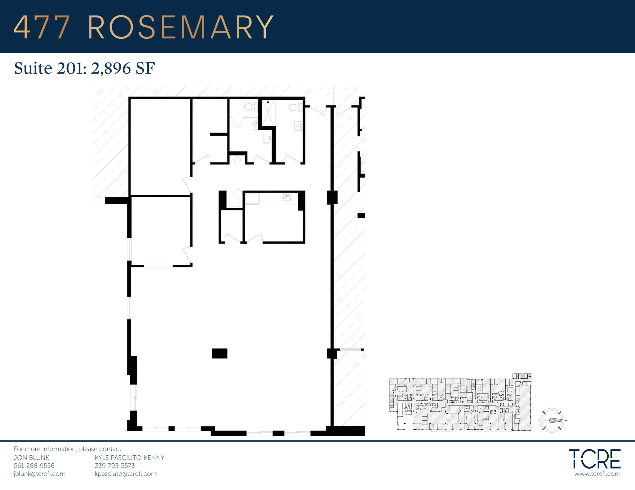 477 S Rosemary Ave, West Palm Beach, FL à louer Plan de site– Image 1 sur 1