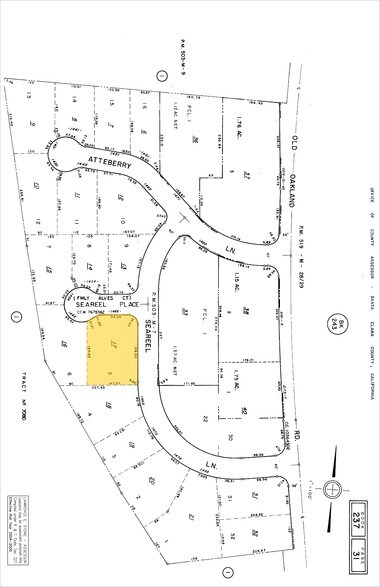 1466 Seareel Pl, San Jose, CA à vendre - Plan cadastral – Image 2 sur 16