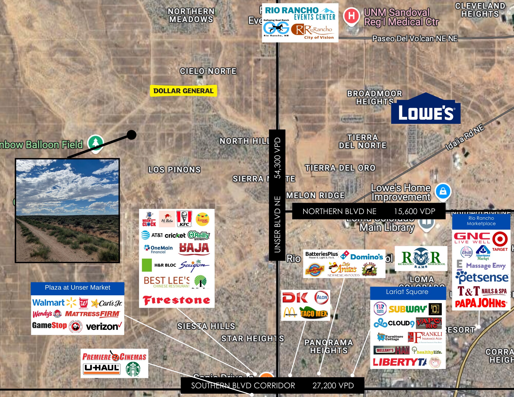 18th Avenue Northeast, Rio Rancho, NM à vendre Photo de l’immeuble– Image 1 sur 4