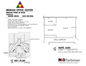30600-30700 - 30800 Telegraph Rd, Bingham Farms, MI à louer Plan d’étage– Image 1 sur 1