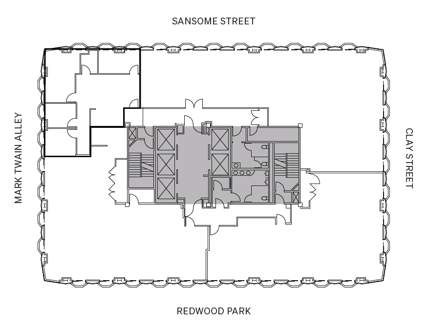 505 Sansome St, San Francisco, CA à louer Plan d’étage– Image 1 sur 1