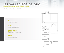 800 Los Vallecitos Blvd, San Marcos, CA à louer Plan d’étage– Image 1 sur 1