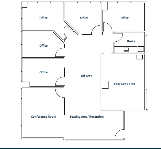 1970 Broadway, Oakland, CA à louer Plan d’étage– Image 1 sur 1