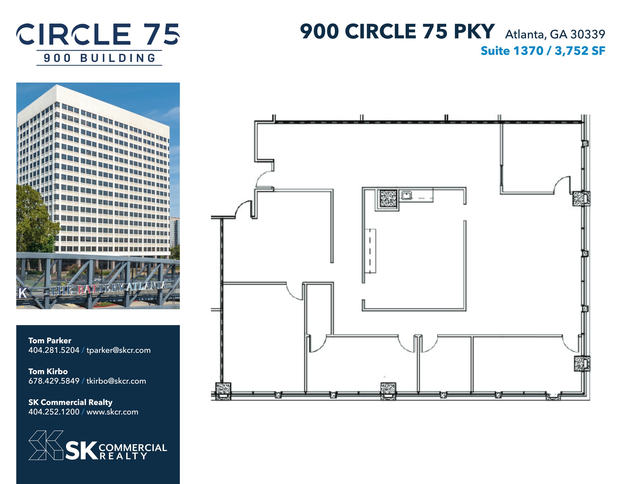 900 Circle 75 Pky SE, Atlanta, GA à louer Plan de site– Image 1 sur 1