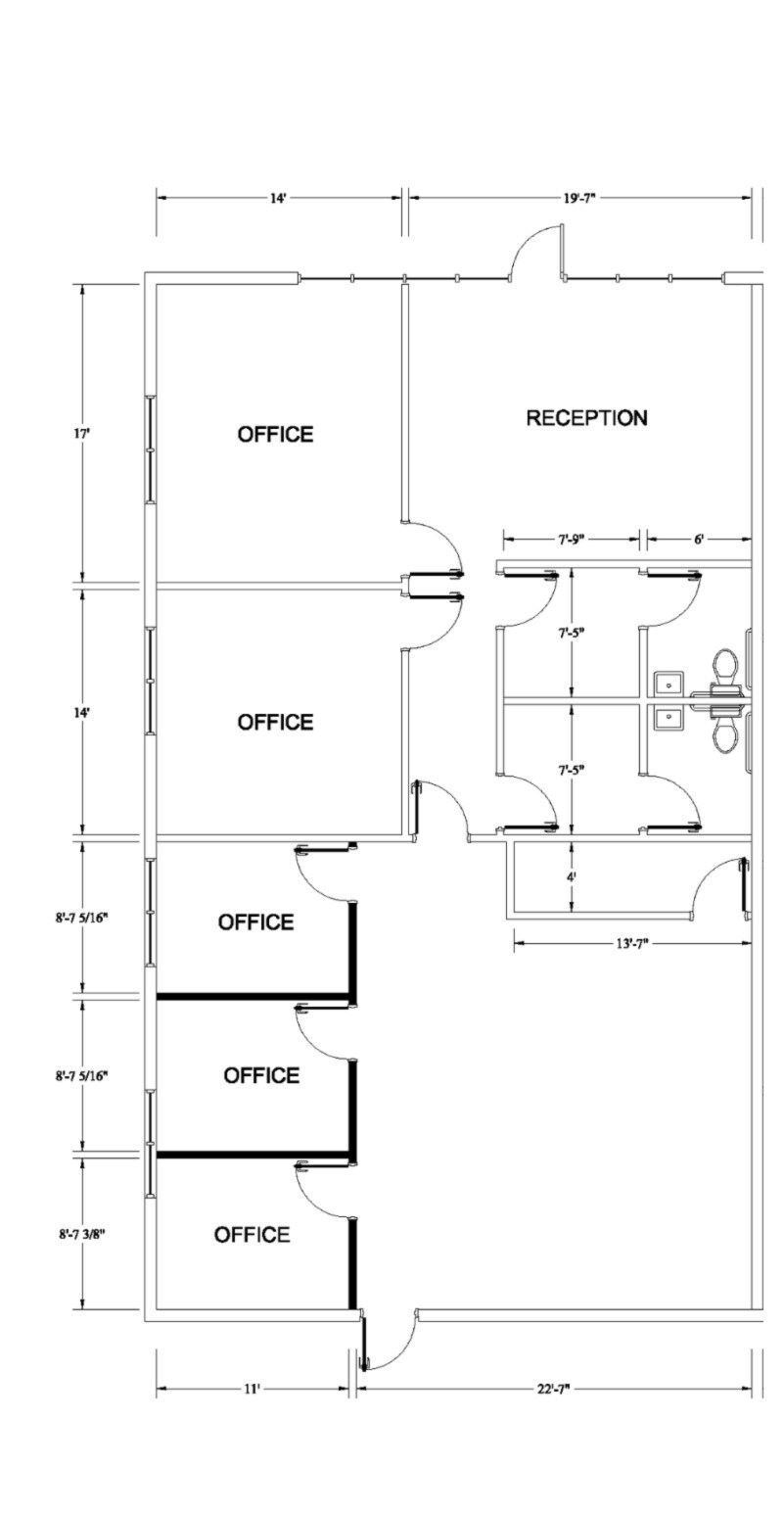 10737 W Gateway Blvd, El Paso, TX à louer Plan d’étage– Image 1 sur 1