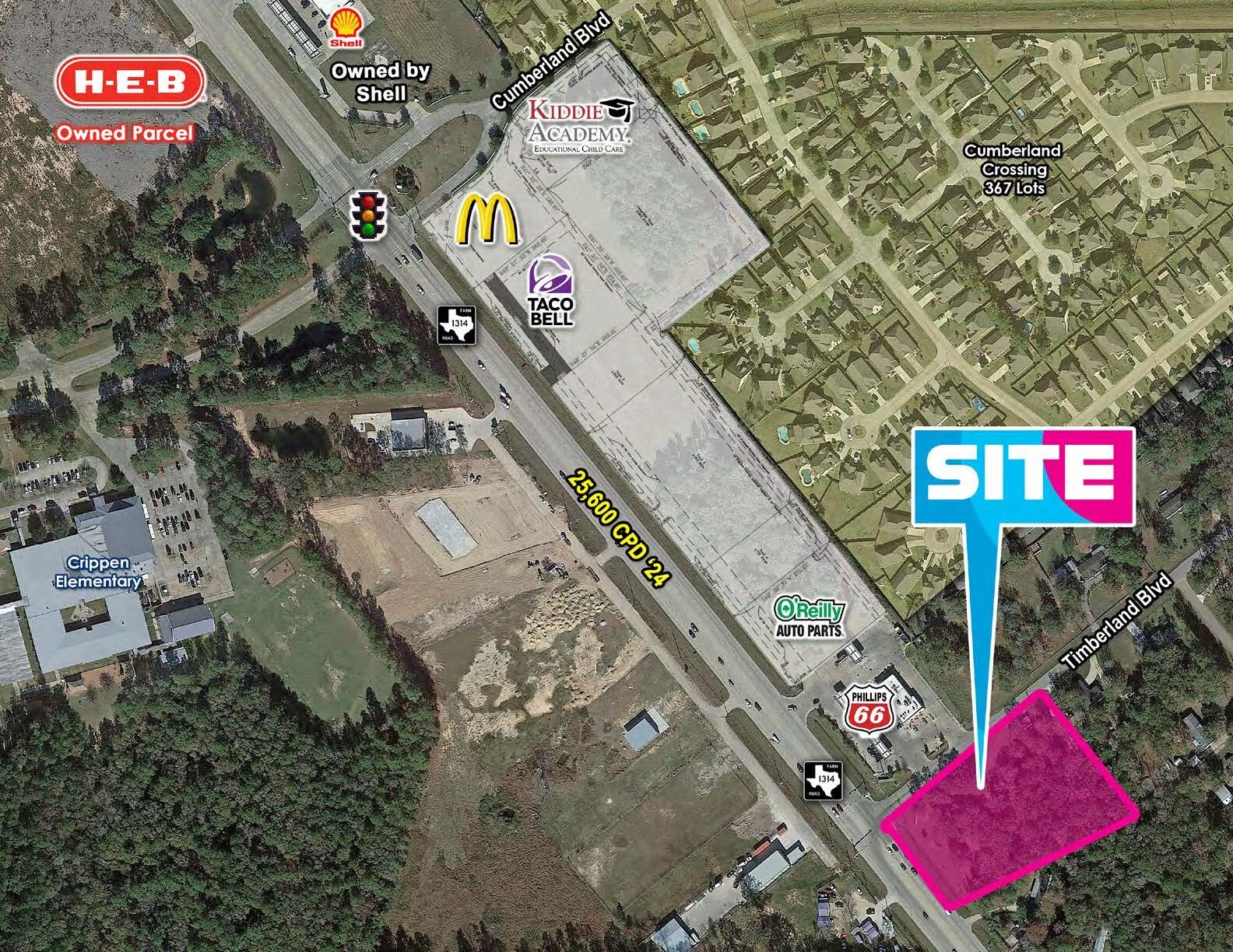 FM 1314 & Timberland Blvd, Porter, TX à vendre Photo principale– Image 1 sur 4