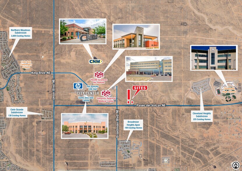 NEQ Paseo Del Volcan, Rio Rancho, NM à vendre - Photo de l’immeuble – Image 2 sur 4