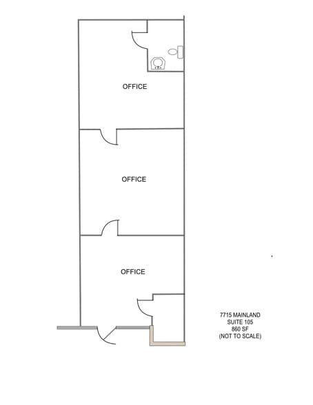 7715 Mainland Dr, San Antonio, TX à louer - Plan d’étage – Image 3 sur 3