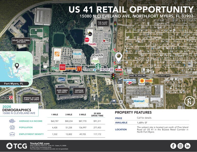 15080 N Cleveland Ave, North Fort Myers, FL à louer - Photo de l’immeuble – Image 3 sur 3