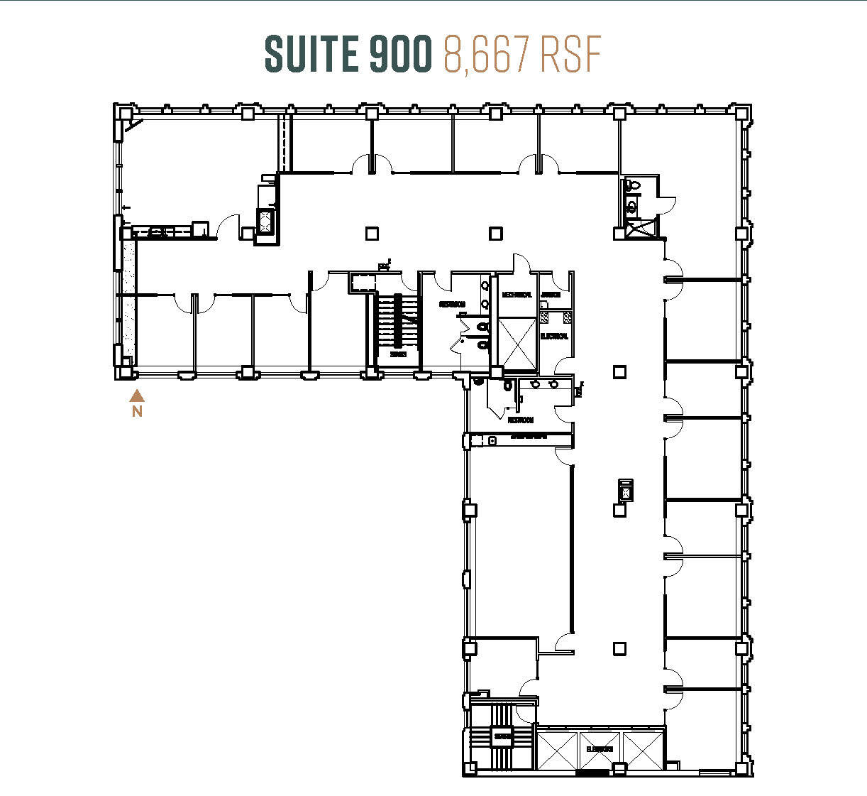 1425 4th Ave, Seattle, WA à louer Plan d’étage– Image 1 sur 1