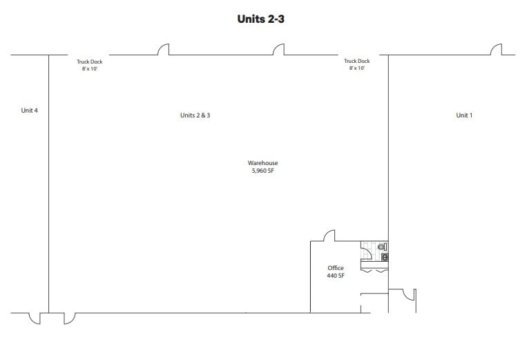 W188N11778-W188N11786 Maple Rd, Germantown, WI à louer Plan d’étage– Image 1 sur 1