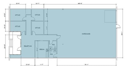 1325 Whitlock Ln, Carrollton, TX à louer Plan d’étage– Image 1 sur 1