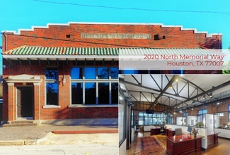 Plus de détails pour 2020 N Memorial Way, Houston, TX - Bureau à vendre